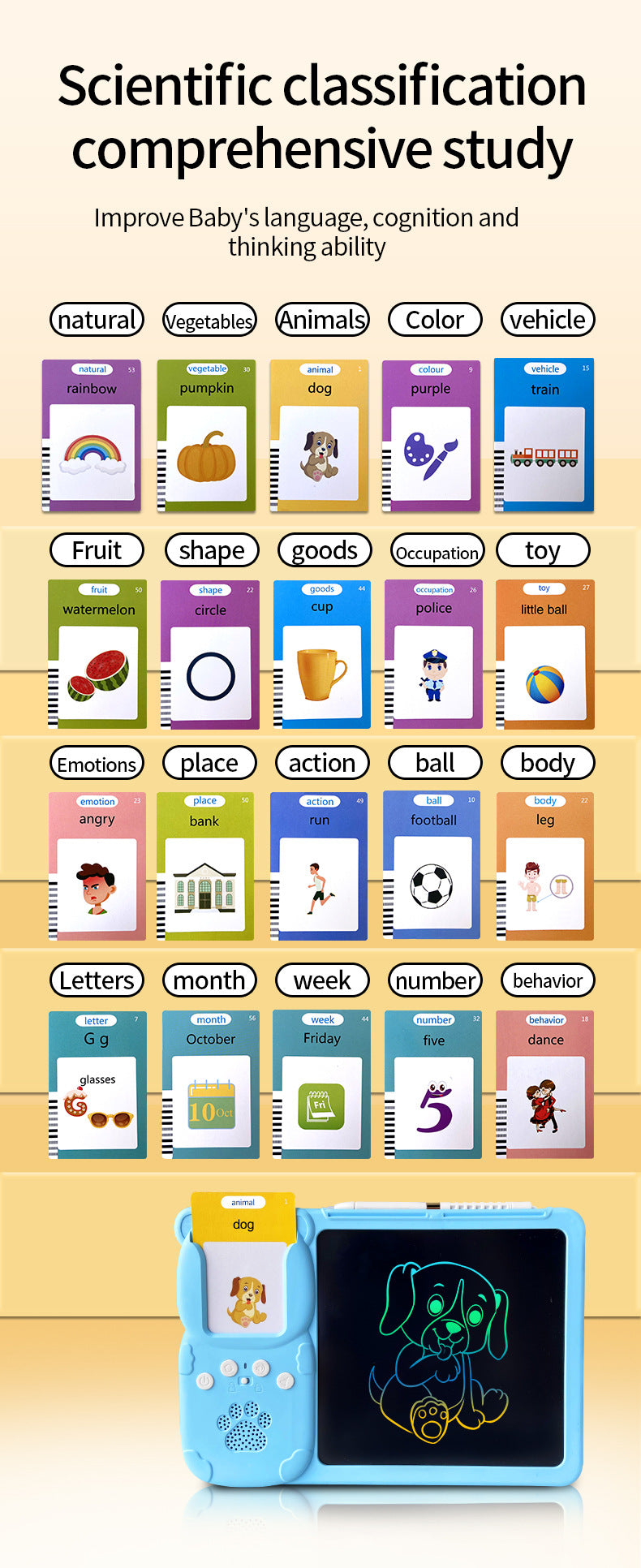 2-in-1 Montessori Learning Tablet