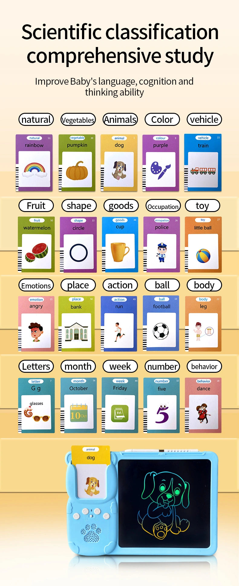 2-in-1 Montessori Learning Tablet